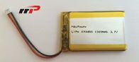 Batterie 3.7V 493450 1020mAh Samll LiPolymer verpackt IEC62133 für GPS