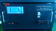 Lcd-Anzeige Kapazität Batterien lifepo4 5U 48V 100Ah der Telekommunikation Ersatzaufladungs
