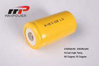 Batterien D4500mAh, flacher Batterie-Satz des Ansager-1.2v der Subventions-C NICAD