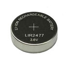Knopfzelle-Lithium-Zellmünze 3.6V 200mAh LIR2477 wieder aufladbare