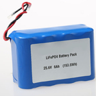 des Batterie-Satzes 32700 25.6V 6Ah LiFePO4 kundenspezifische Lithium-Batterie 8S1P