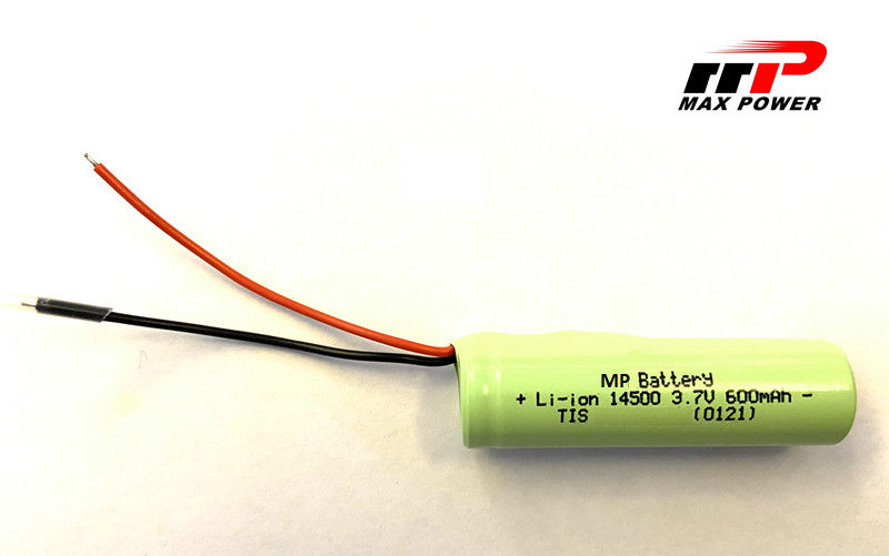 Lithium-Ion Battery Pack For Medical-Gerät UN38.3 14500 3.7V 600mAh