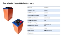Lithium Ion Battery Pack For Two Wheeler Bike 48V 18Ah 24Ah 60Ah