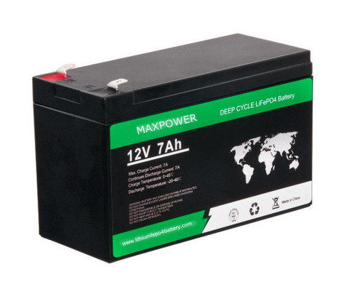 Tiefzyklus Wiederaufladbare Lithium-Ionen Lifepo4 Batterie 12V 12.8V 24V 6ah 7ah 9ah 12ah 14ah 28ah 30ah
