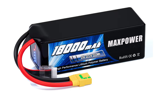 UAV Drohnenbatterie 6s 22.2V 16ah 4S 5ah12S 14S Halbfeste Batterie für Flugzeuge RC Quadcopter Hubschrauber