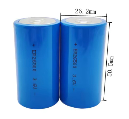 Er26500 3.6v 8500mah 9ah lisocl2 Batterie Er26500 C-Lithiumbatterie 3.6V 9000mah primäre Lithiumbatterie