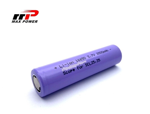 Li16650C 3,7 V 2000mah Lithium-Ionen Akkuzelle OEM-Service CE UL CB