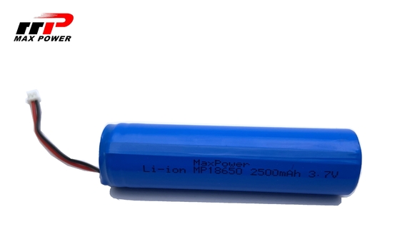 2500mAh 18650 3,7V Lithium-Ionen-Wiederaufladbare Batterien GPS-Nutzung