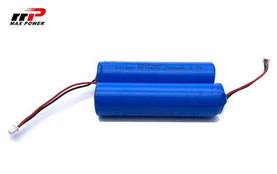 2500mAh 18650 3,7V Lithium-Ionen-Wiederaufladbare Batterien GPS-Nutzung