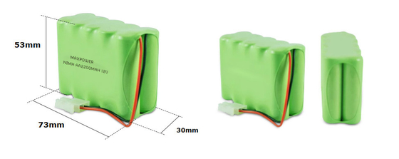 AA-Nimh-Akku 12V AA2000mAh 12V 2200mAh angepasste Notstromversorgung