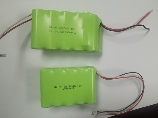 AA-Nimh-Akku 12V AA2000mAh 12V 2200mAh angepasste Notstromversorgung