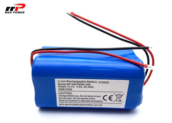14.4V 18650 3500mAH Lithium-Ionen-Akkupack für Reinigungsroboter-Staubsauger
