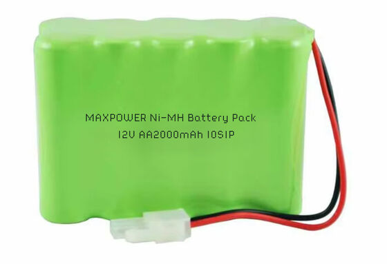12V 2Ah NiMh Akku 12V 2200mAh Notstromversorgung Notleuchten Akku