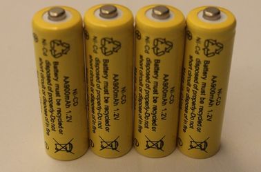 zylinderförmige NICD Batterie 1.2V verpackt AA900mAh UL-CER