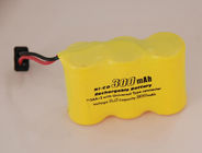 Batterie der Hochspannungs-2/3AA 300mAh Nicd verpackt mit Universalverbindungsstück
