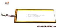 Li-Polymer-Batterie 6000mah 3.7V 7249135P des medizinischen Geräts mit kc-COLUMBIUM-UL-Zustimmung