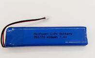 351770 Lithium-Polymer-Batterie MSDS UN38.3 400mAh 7.4V