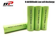 500 Batterie-Zelle MSDS UN38.3 der Zyklus-1.2V AA 1800mAh NIMH