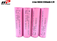 Lithium-Ion Rechargeable Batteries With BIS IEC2133 2200mAh 3.7V 18650