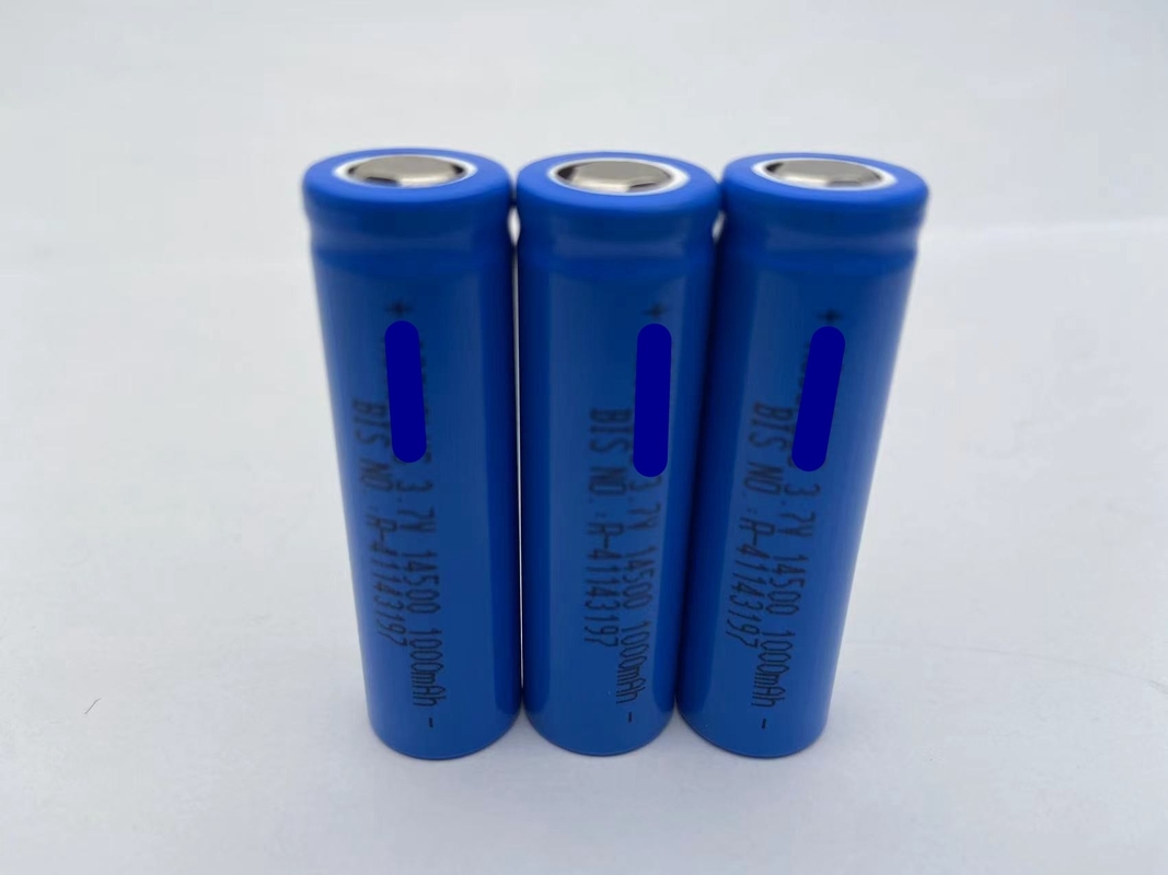 14500 3,7 V 1000mah 800mAh Lithium-Ionen-Wiederaufladbare Batteriezelle OEM-Service CE UL CB