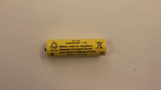 Wieder aufladbare Taschenlaenbatterie-wieder aufladbare Fackel-Batterie AA 1.2V 900mAh NiCD
