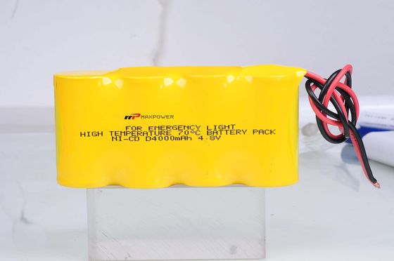 Hohe Akkus des Vorwurfs-4000mAh 4.8V NICD für Notbeleuchtung
