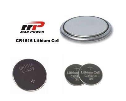 Ungiftige Primärlithium-batterie LiMnO2 50mAh CR1616 3.0V für Musik-Karten