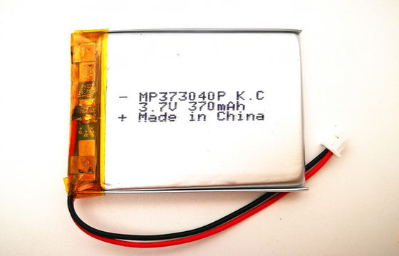 Elektrisches Gerät-wieder aufladbarer Lithium-Ionenpolymer-Batterie-Satz 3,7 V 353040 370mah mit kc-COLUMBIUM-UL