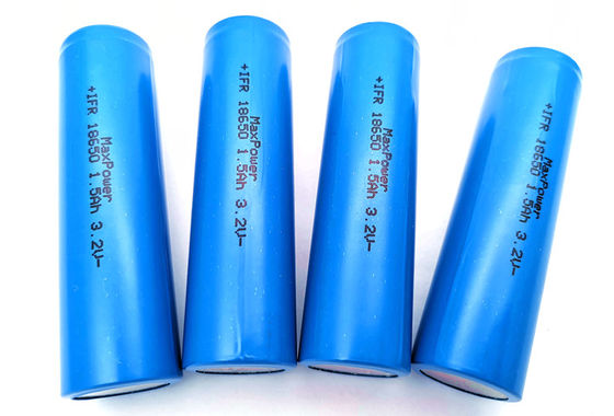 wieder aufladbare LiFePO4 Batterie 1KHz 3.2V 1500mAh IFR18650 für Notbeleuchtung mit kc-COLUMBIUM-UL