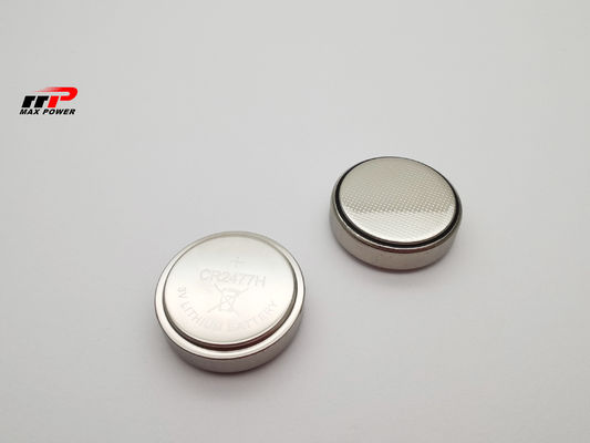 Hohe Kapazität der Knopfzellen-3V CR2477 1000mAh Li-Mno2 Batterie